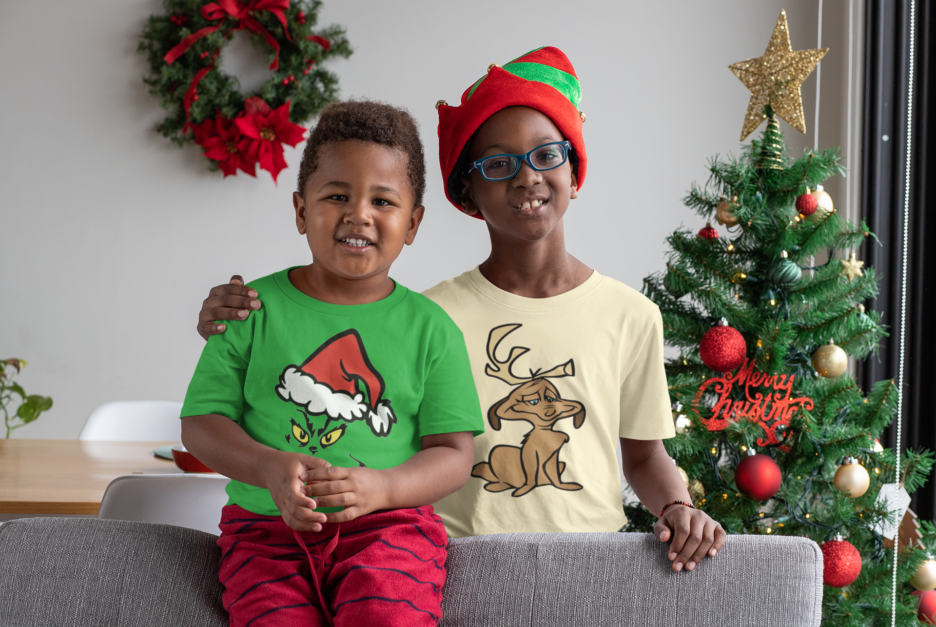 The Grinch | YOUTH Shirt - Streetwear Apparel - Streetwear Art by AndrooArt