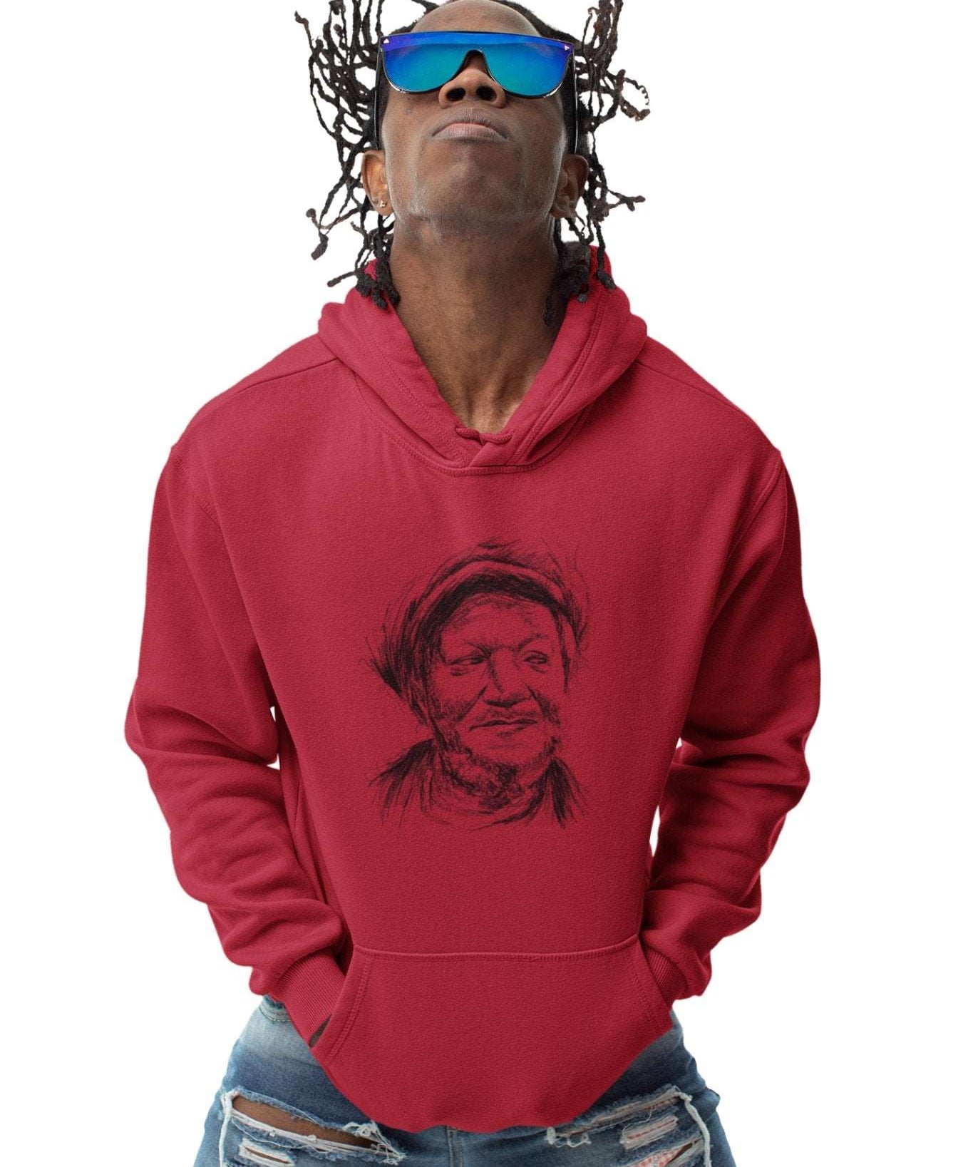 Redd Foxx | Hoodie - Streetwear Apparel - Streetwear Art by AndrooArt