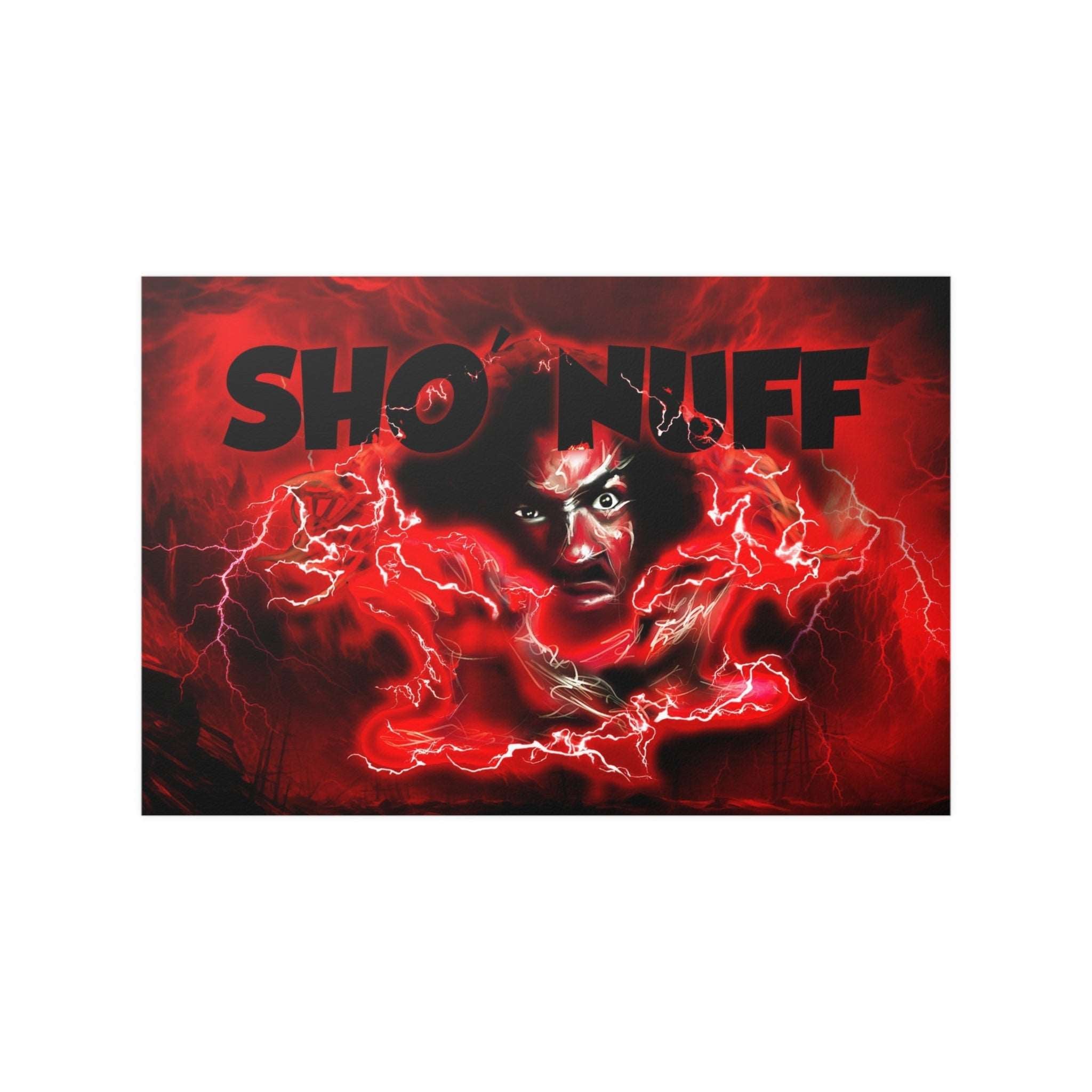 Sho Nuff's Hands | Poster - Sho Nuff - Streetwear Art by AndrooArt