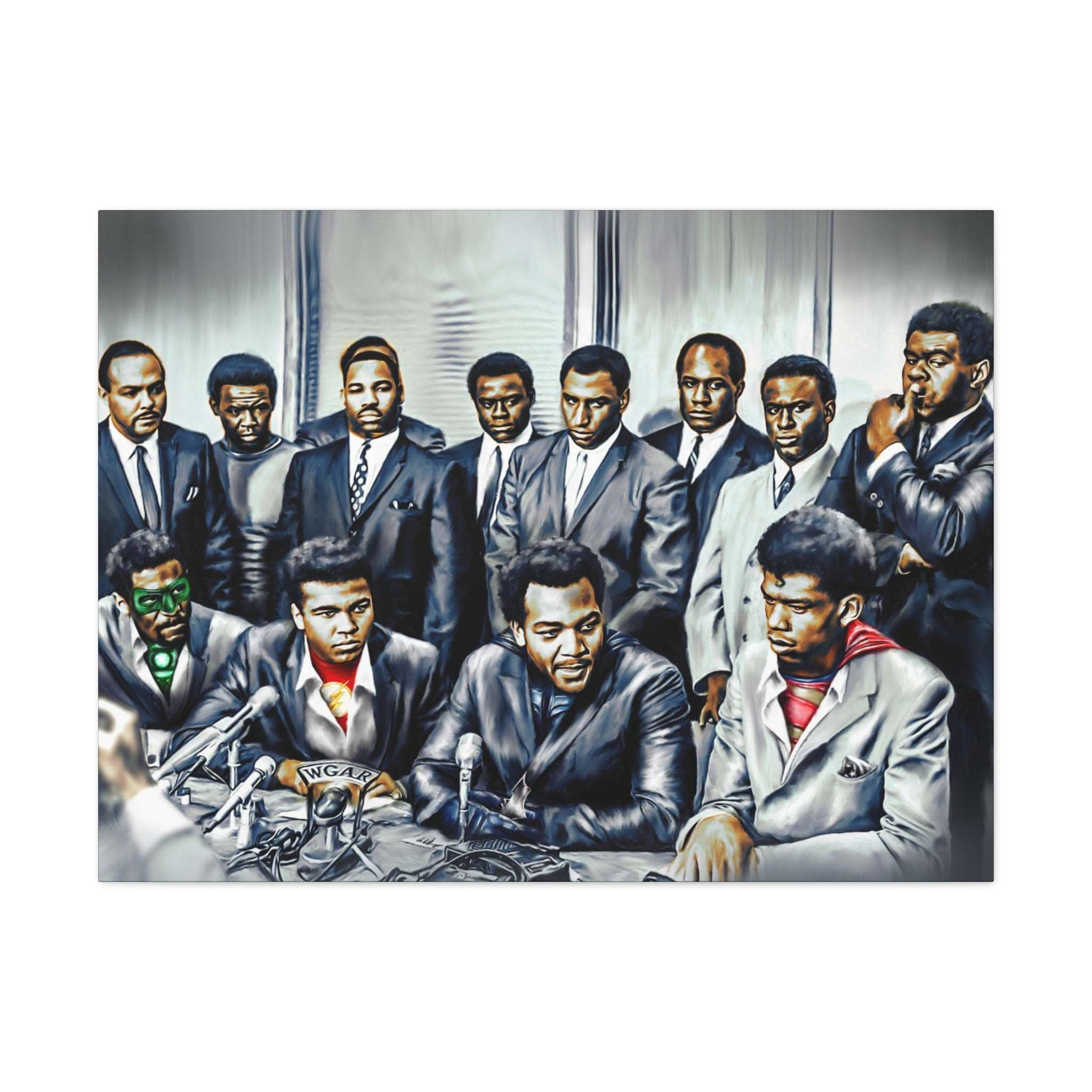 Social Justice League | Canvas - Modern Art - Streetwear Art by AndrooArt