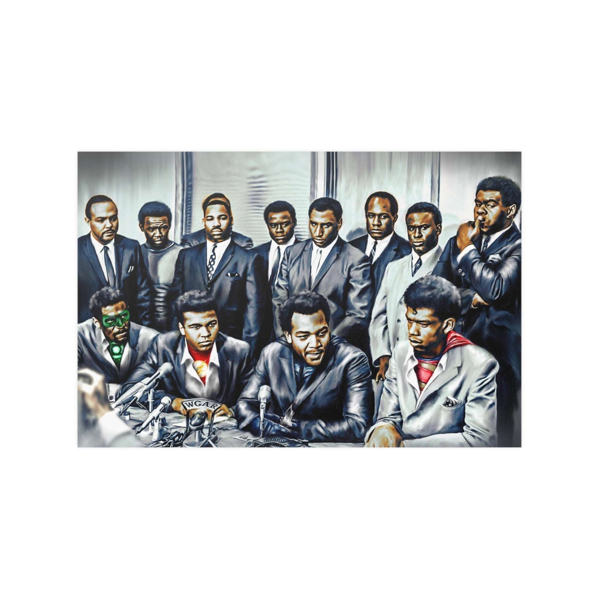 Social Justice League | Poster - Modern Art - Streetwear Art by AndrooArt