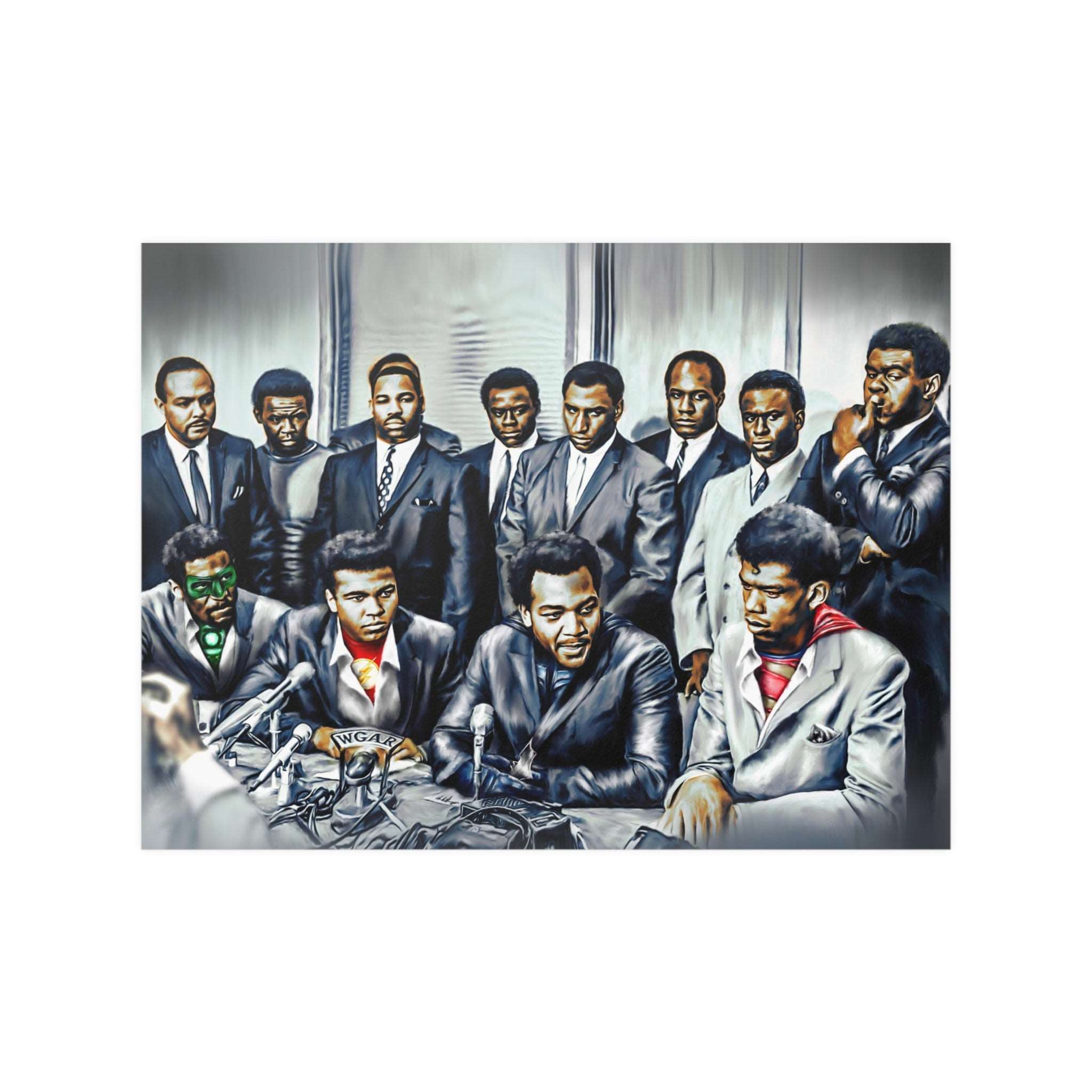 Social Justice League | Poster - Modern Art - Streetwear Art by AndrooArt