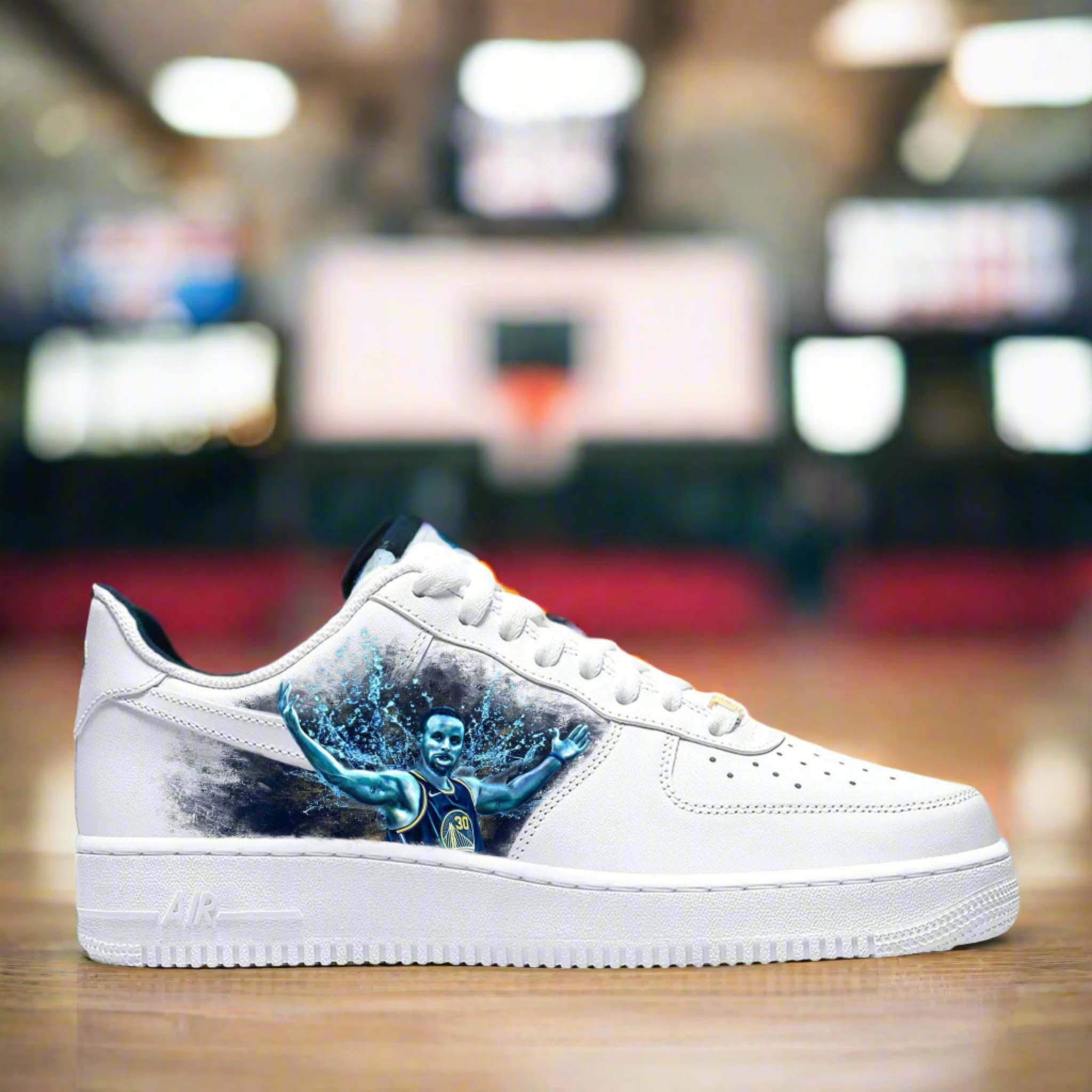 Splash Steph Curry Inspired Limited Edition Nike AF1 Androo s Art