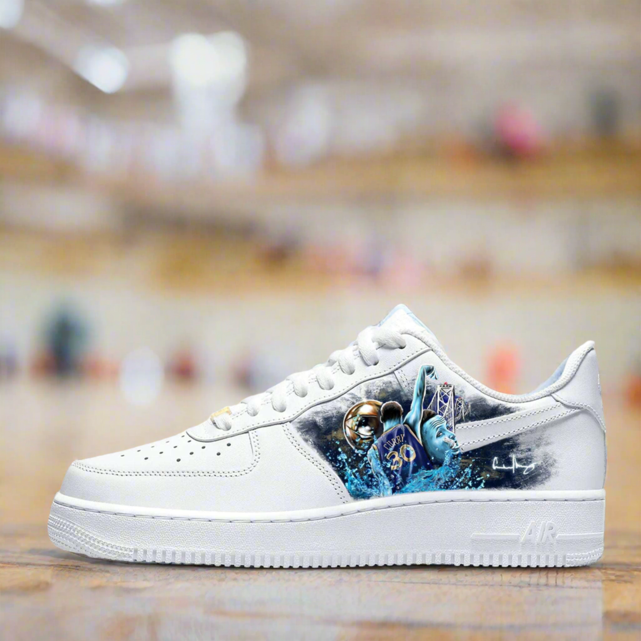 Splash Steph Curry Inspired Limited Edition Nike AF1