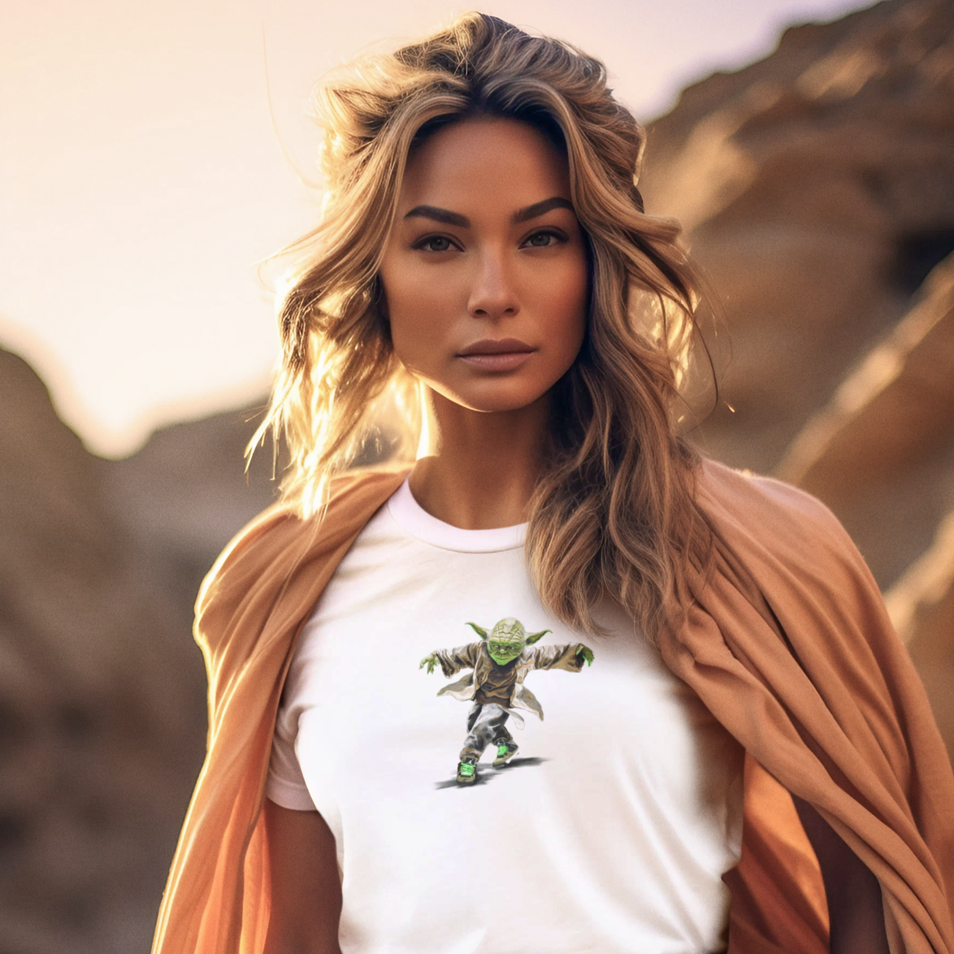 Yoda's Break Dance or Break Dance Not Unisex T-Shirt - Yoda - Streetwear Art by AndrooArt