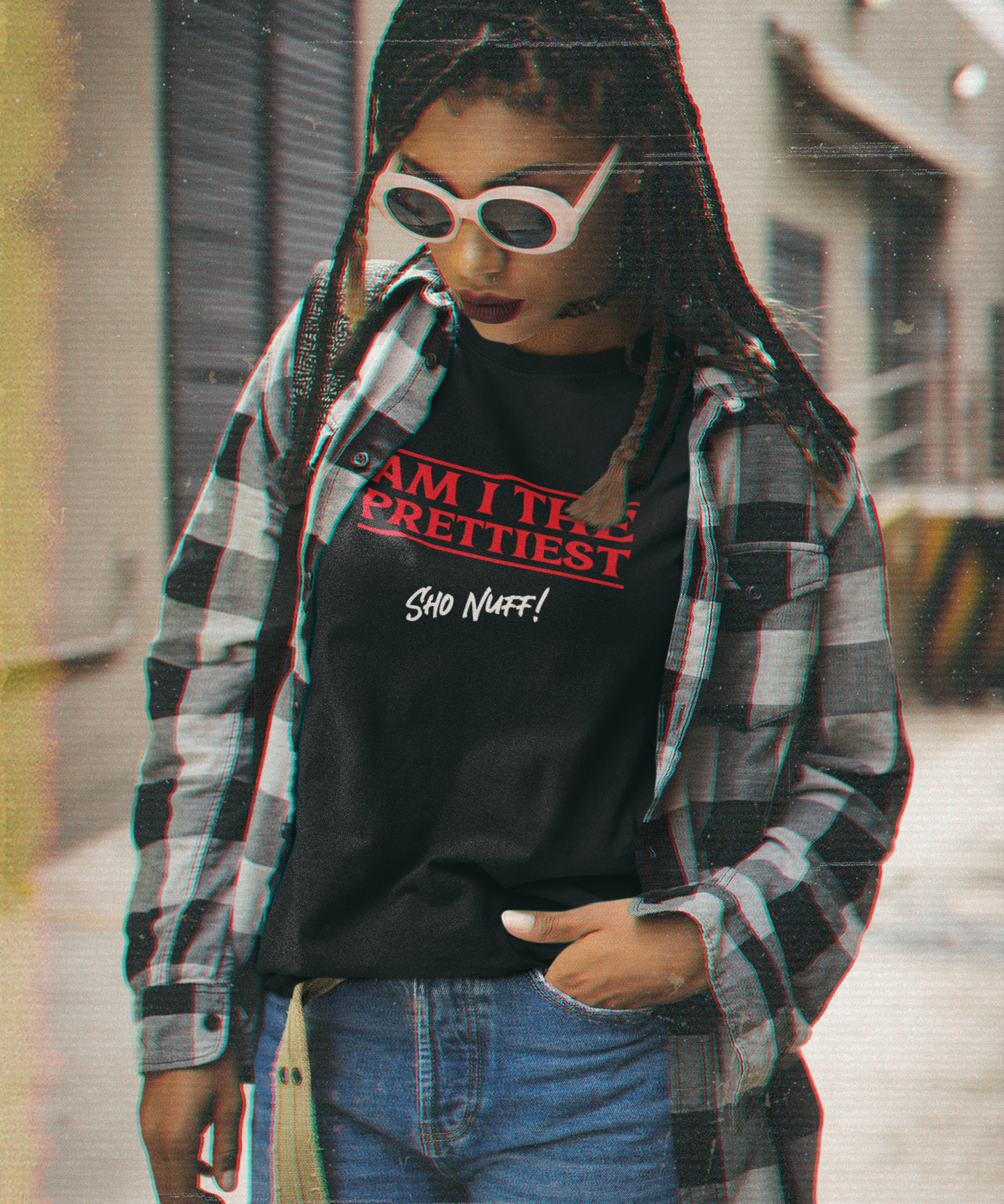The Prettiest | Sho Nuff | Unisex T-Shirt - Sho Nuff - Streetwear Art by AndrooArt