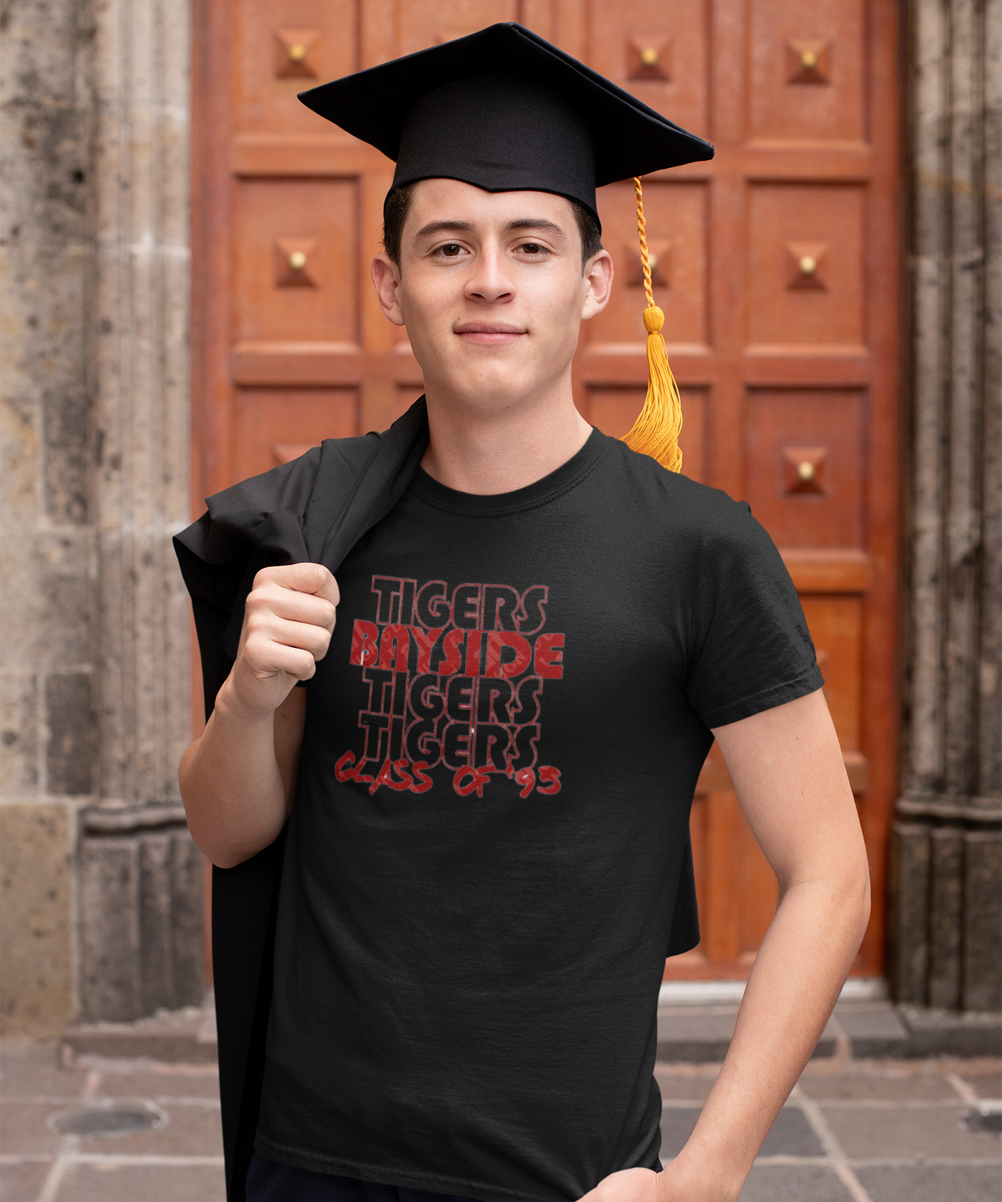 Bayside Tigers Pride: Class of '93 T-Shirt | Graphic Art Streetwear Tee - Streetwear Apparel - Streetwear Art by AndrooArt