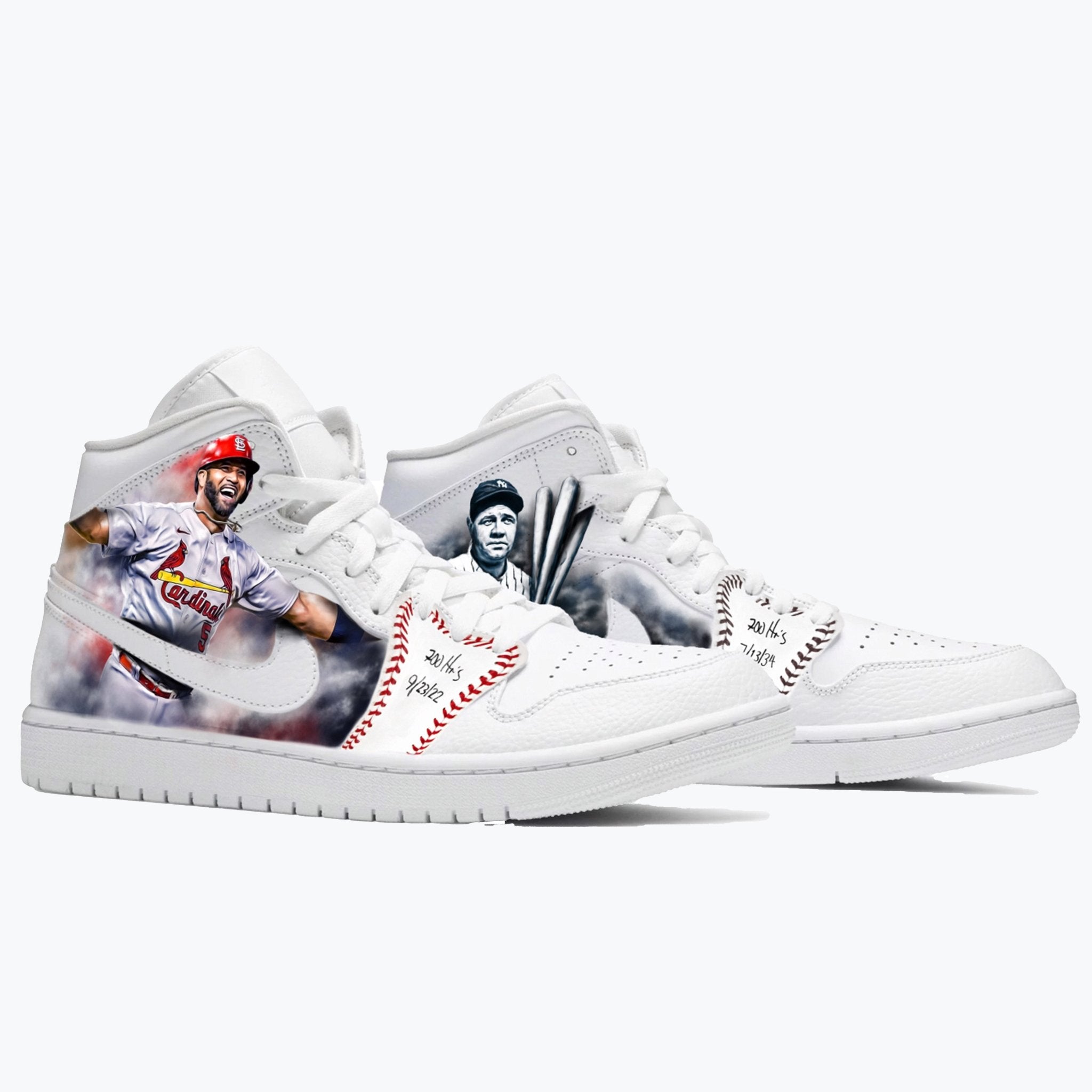 700 Club | Albert Pujols Nike Jordan 1 - Michael Jordan - Streetwear Art by AndrooArt