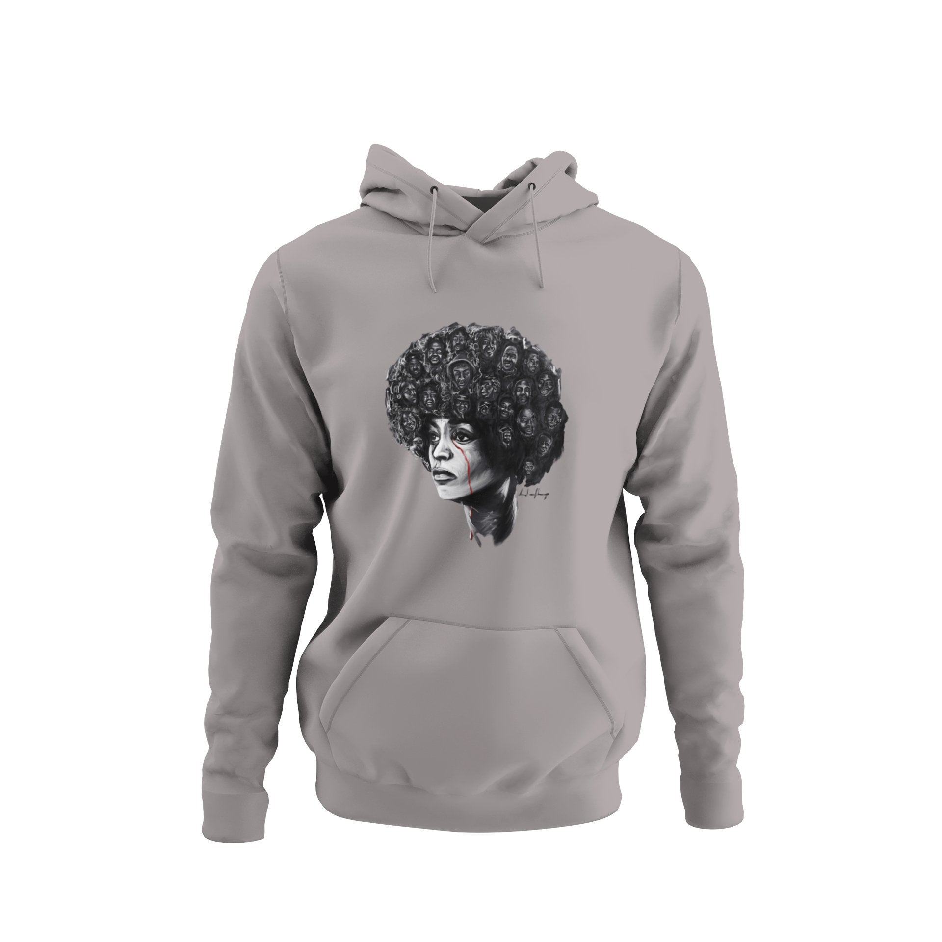 Angela Davis Understands | Hoodie | Graphic Art Streetwear Tee - Streetwear Apparel - Streetwear Art by AndrooArt