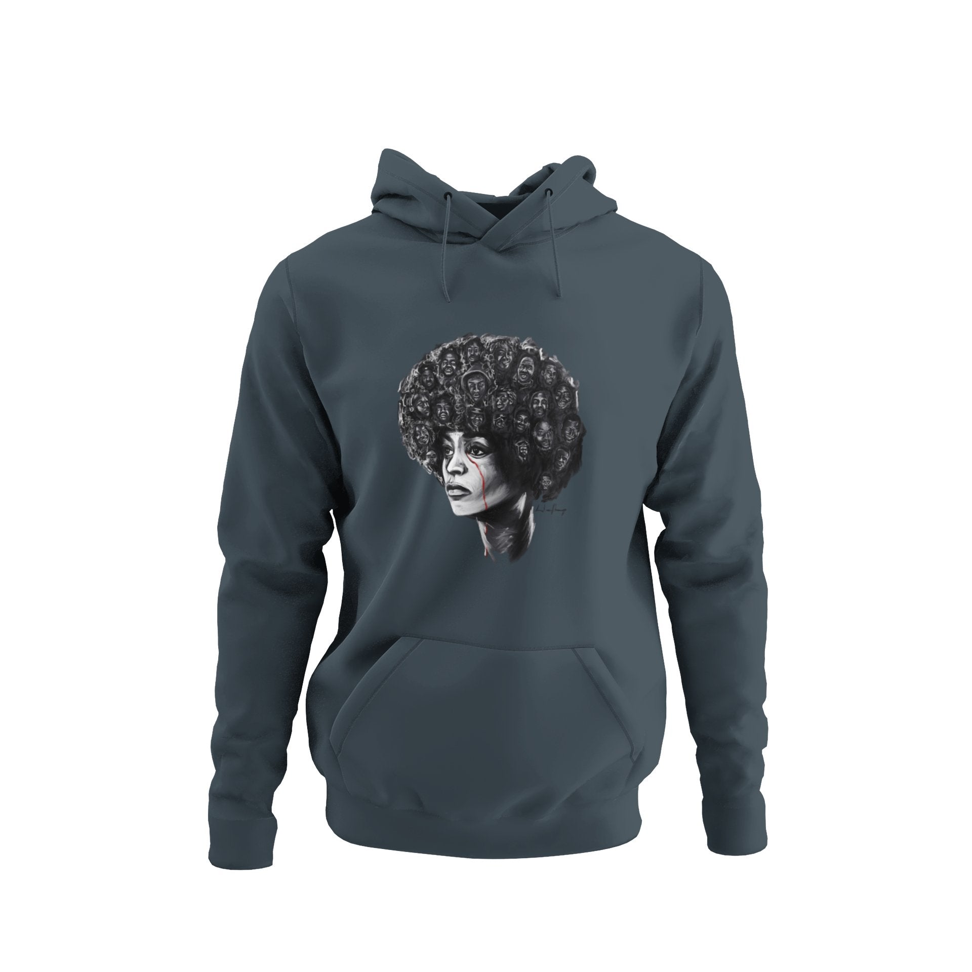 Angela Davis Understands | Hoodie | Graphic Art Streetwear Tee - Streetwear Apparel - Streetwear Art by AndrooArt
