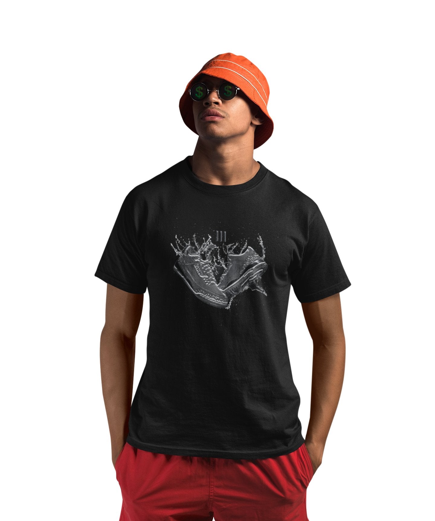 Be Water AJ3 | Unisex T-shirt | Graphic Art Streetwear Tee - Streetwear Apparel - Streetwear Art by AndrooArt