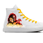 Bruce Leroy "I Am" The Master Cloud White Converse - Androo's Art