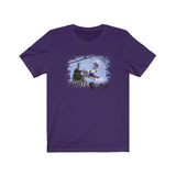 Chucks & Pearls | Kamala Harris T-shirt | Royal Purple - Androo's Art