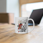 Colin Kaepernick & Rosa Parks | Stand By Sitting | Quote | Coffee Mug - Androo's Art