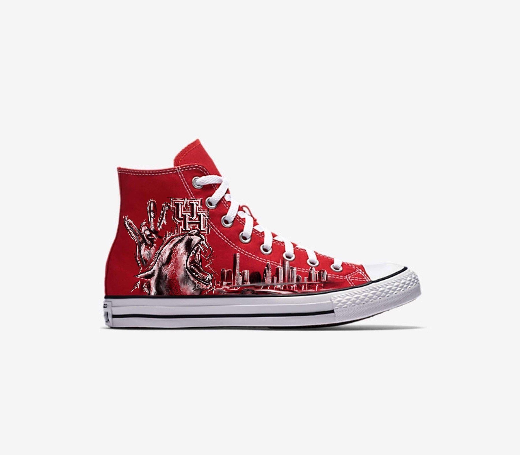 Cougar Kicks | U of H Converse - Androo's Art