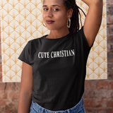 Cute Christian T-Shirt | Ladies' Crewneck T-Shirt - Androo's Art