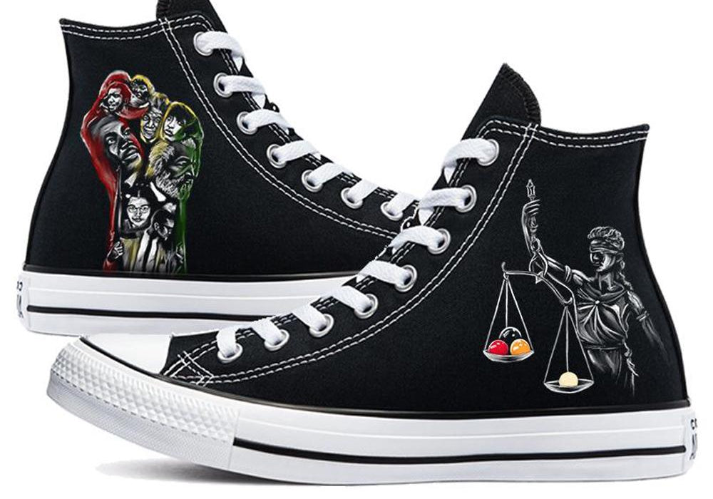 Fist of Knowledge & Justice | Converse - Androo's Art