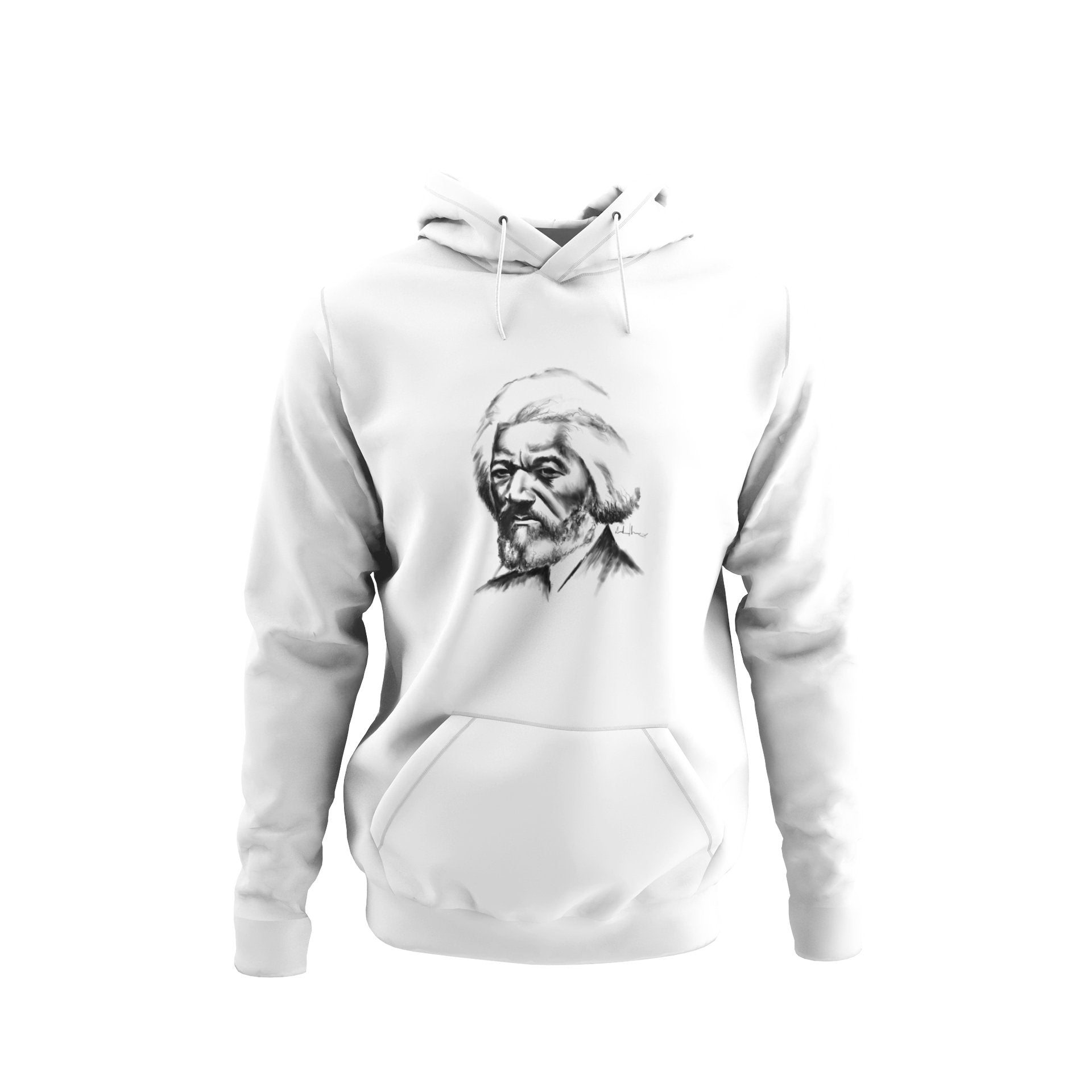 Focused Like Frederick Douglass | Hoodie - Androo's Art