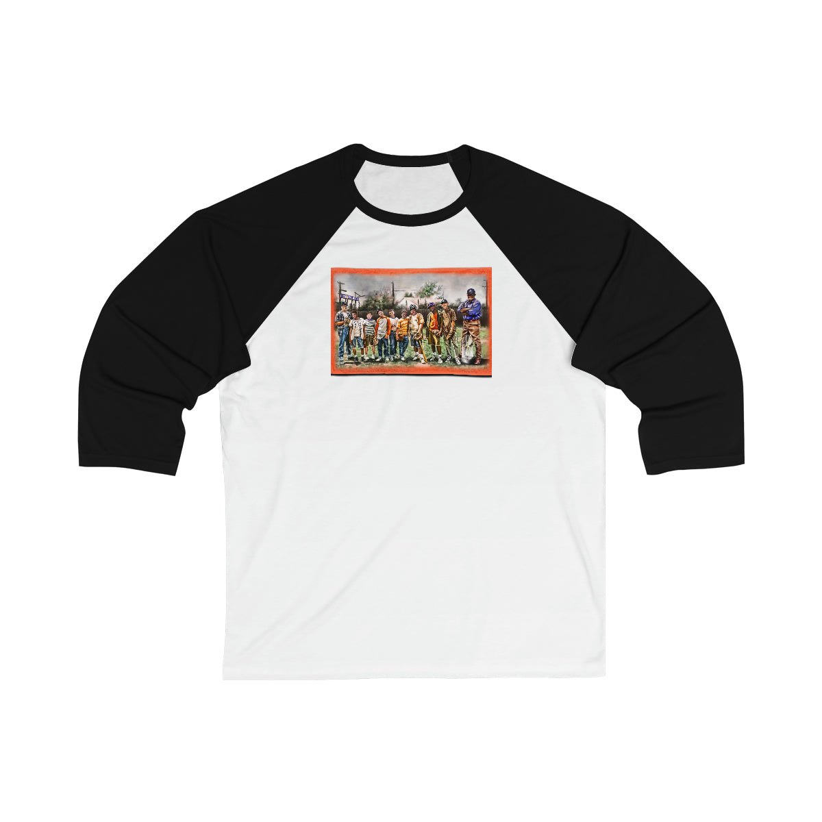 FOR-HOU-STON | Unisex 3\4 Sleeve Tee - Androo's Art