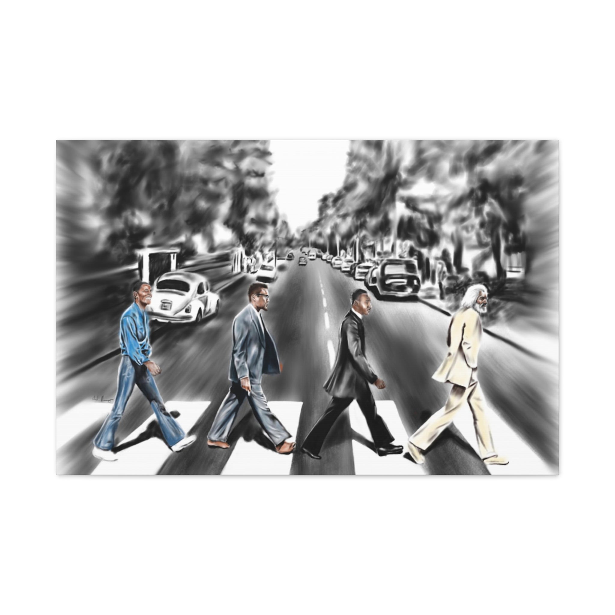 Freedom Road | Canvas - Modern Art - Streetwear Art by AndrooArt