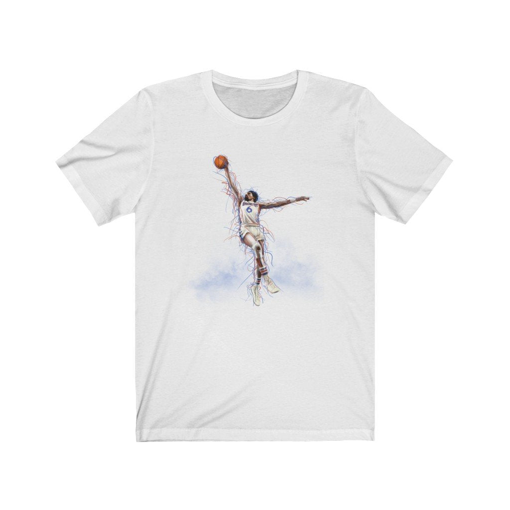 Julius Erving | Unisex T-Shirt | Graphic Art Streetwear Tee - Streetwear Apparel - Streetwear Art by AndrooArt
