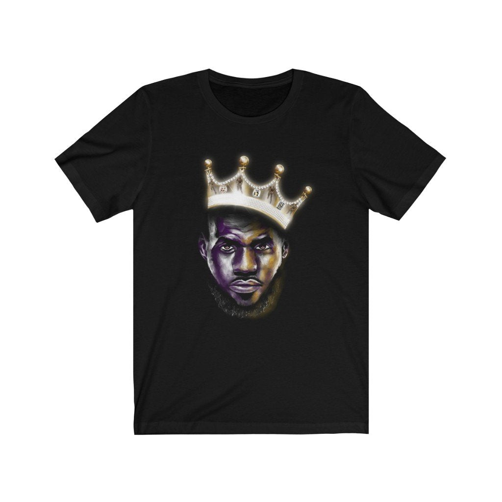 Lebron James | King Me | Unisex T-Shirt | King James NBA Legend Hoodie - Streetwear Apparel - Streetwear Art by AndrooArt