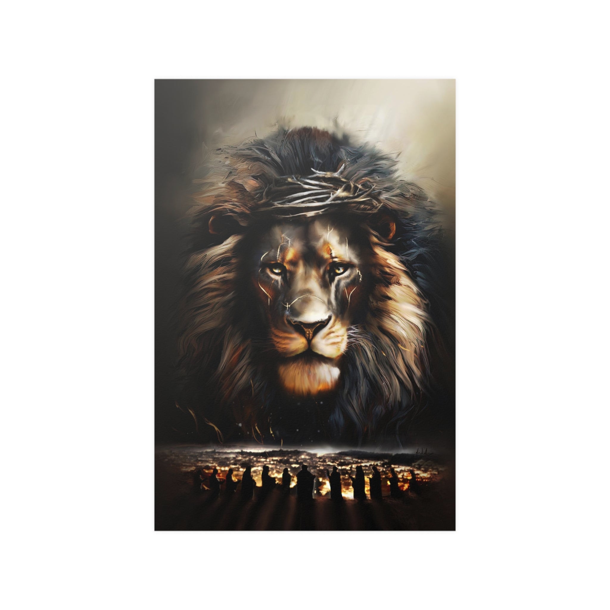 Lion of Judah | Poster - Modern Art - Streetwear Art by AndrooArt