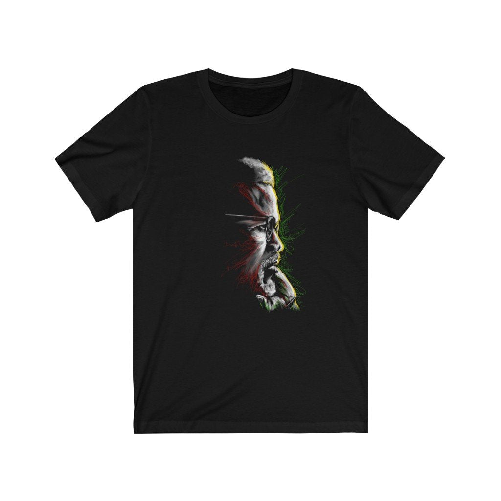Thoughts of Malcolm X | Unisex T-Shirt - Malcolm X - Streetwear Art by AndrooArt
