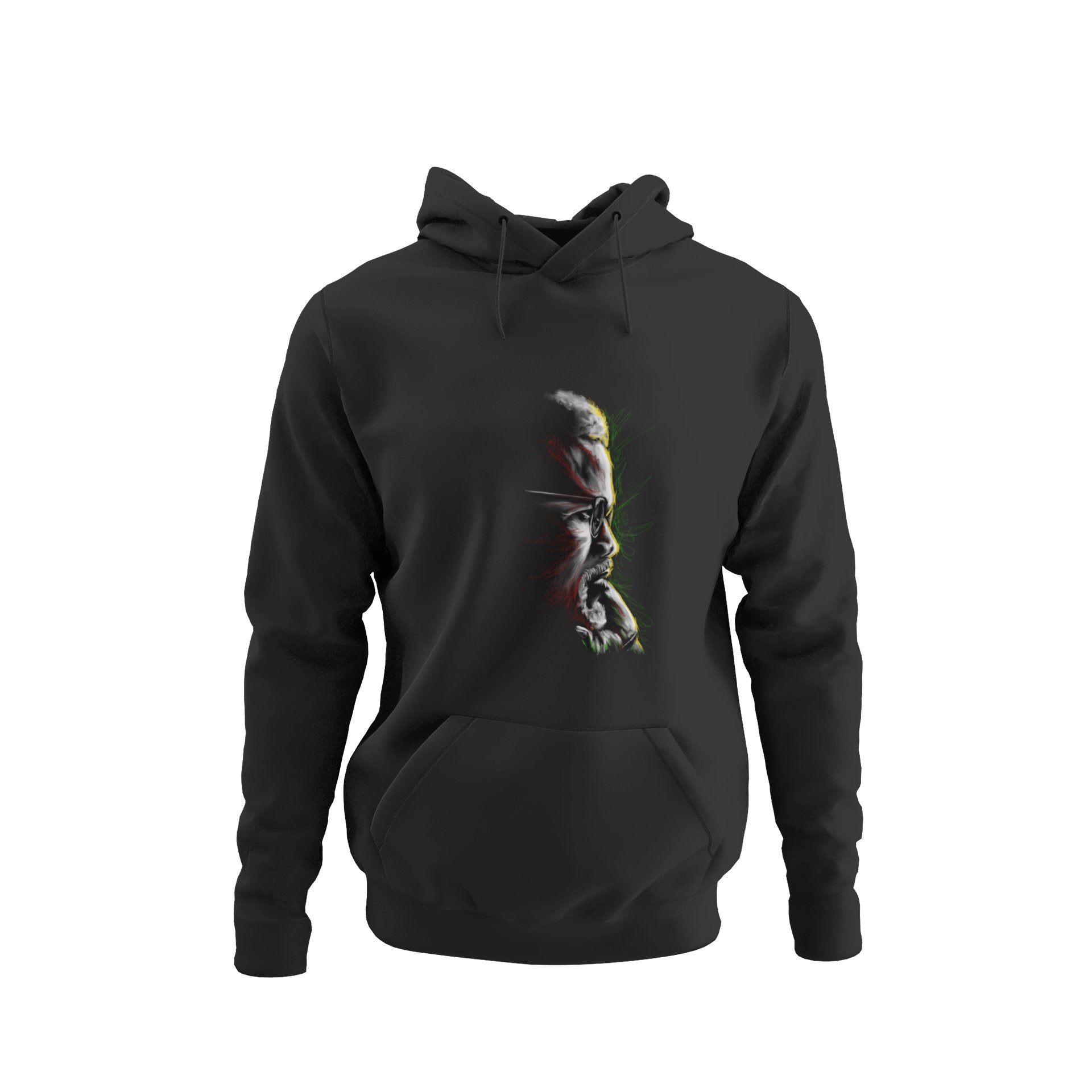 Malcolm X | Thoughts of Equality | Hoodie - Androo's Art