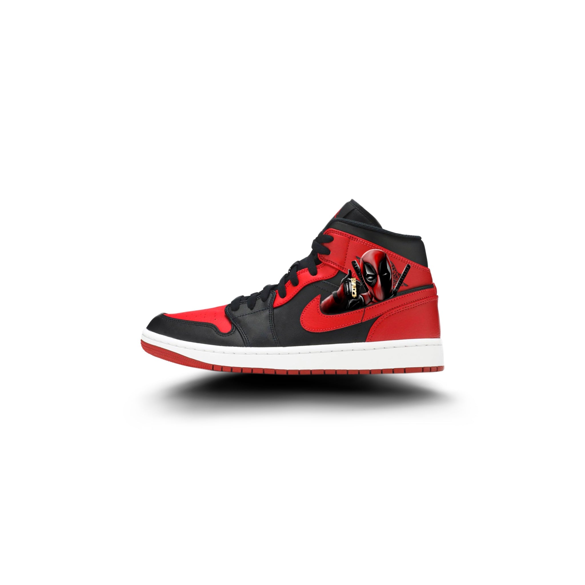 Maximum Effort | Deadpool Jordan 1 - Michael Jordan - Streetwear Art by AndrooArt