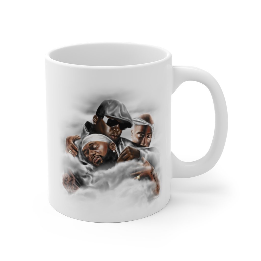Nipsey Hussle Tribute | Embraced | Quote | Coffee Mug - Androo's Art