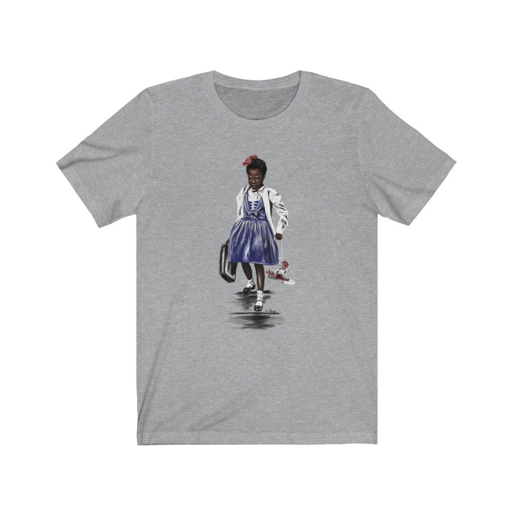 Ruby Bridges | All-American Girl | Unisex  T-Shirt - Streetwear Apparel - Streetwear Art by AndrooArt