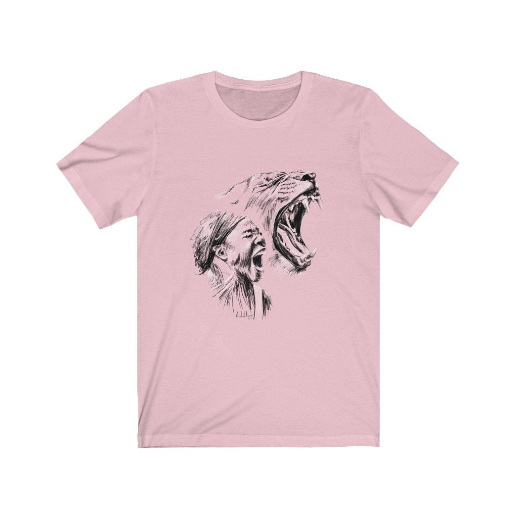 Serena Williams Shirt | Lion | Unisex T-Shirt - Serena Williams - Streetwear Art by AndrooArt