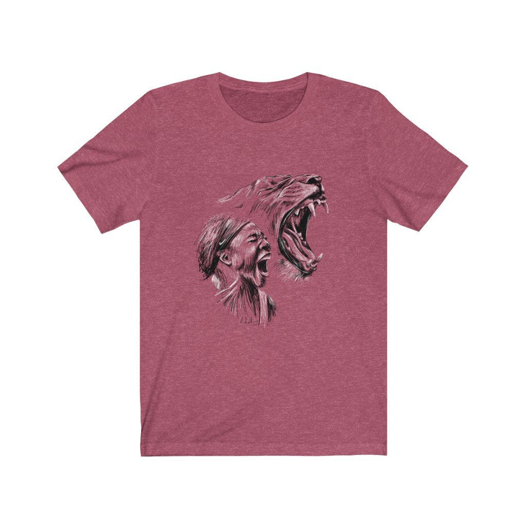 Serena Williams Shirt | Lion | Unisex T-Shirt - Serena Williams - Streetwear Art by AndrooArt