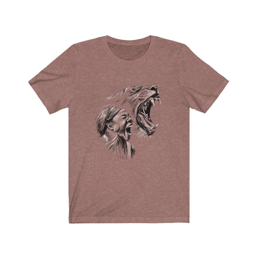 Serena Williams Shirt | Lion | Unisex T-Shirt - Serena Williams - Streetwear Art by AndrooArt