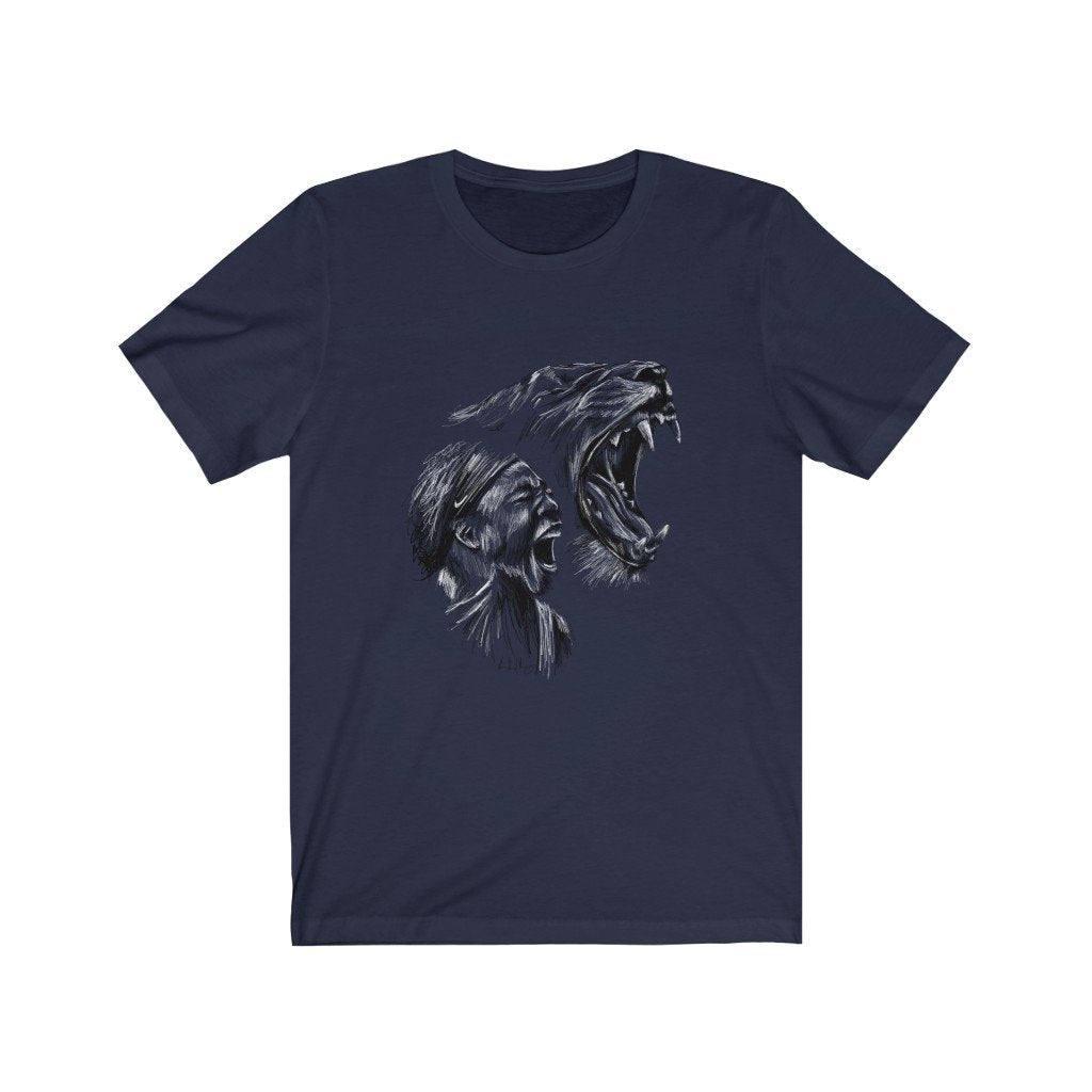 Serena Williams Shirt | Lion | Unisex T-Shirt - Serena Williams - Streetwear Art by AndrooArt