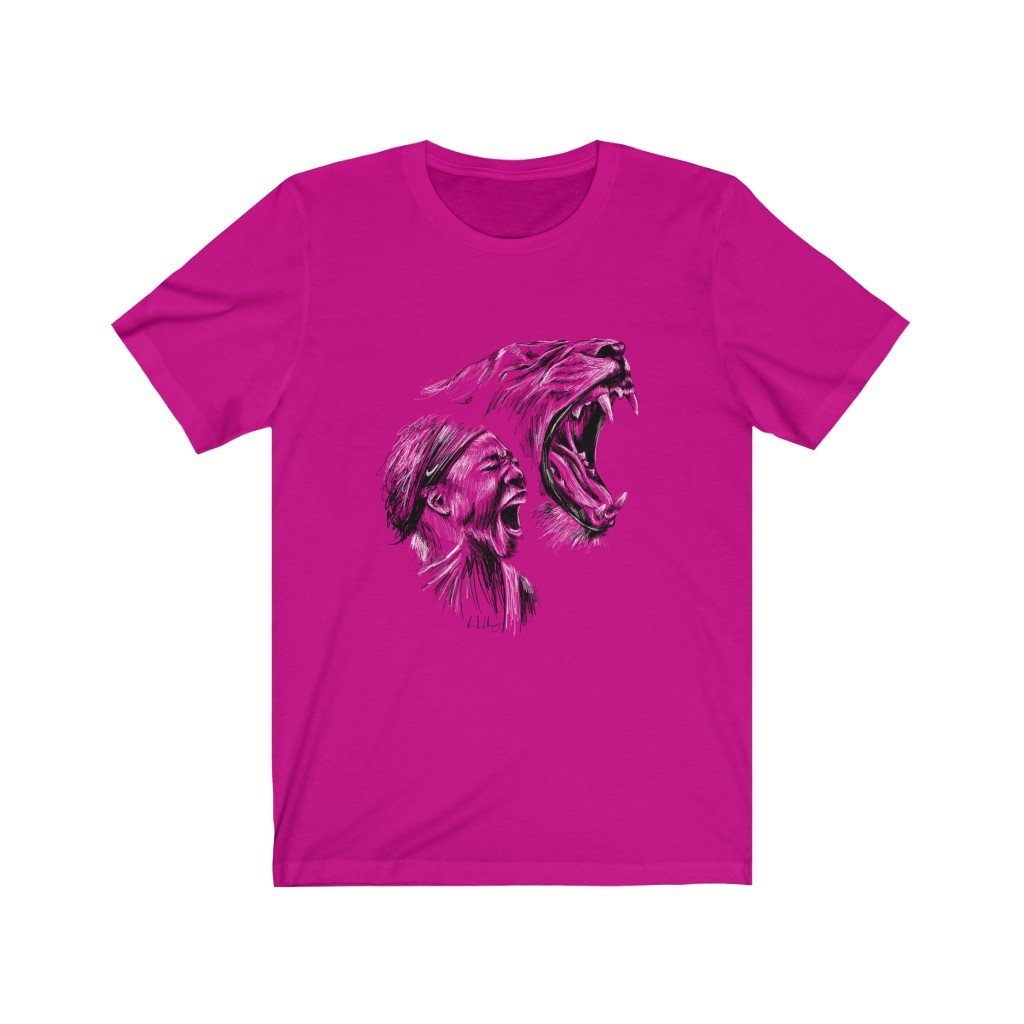 Serena Williams Shirt | Lion | Unisex T-Shirt - Serena Williams - Streetwear Art by AndrooArt
