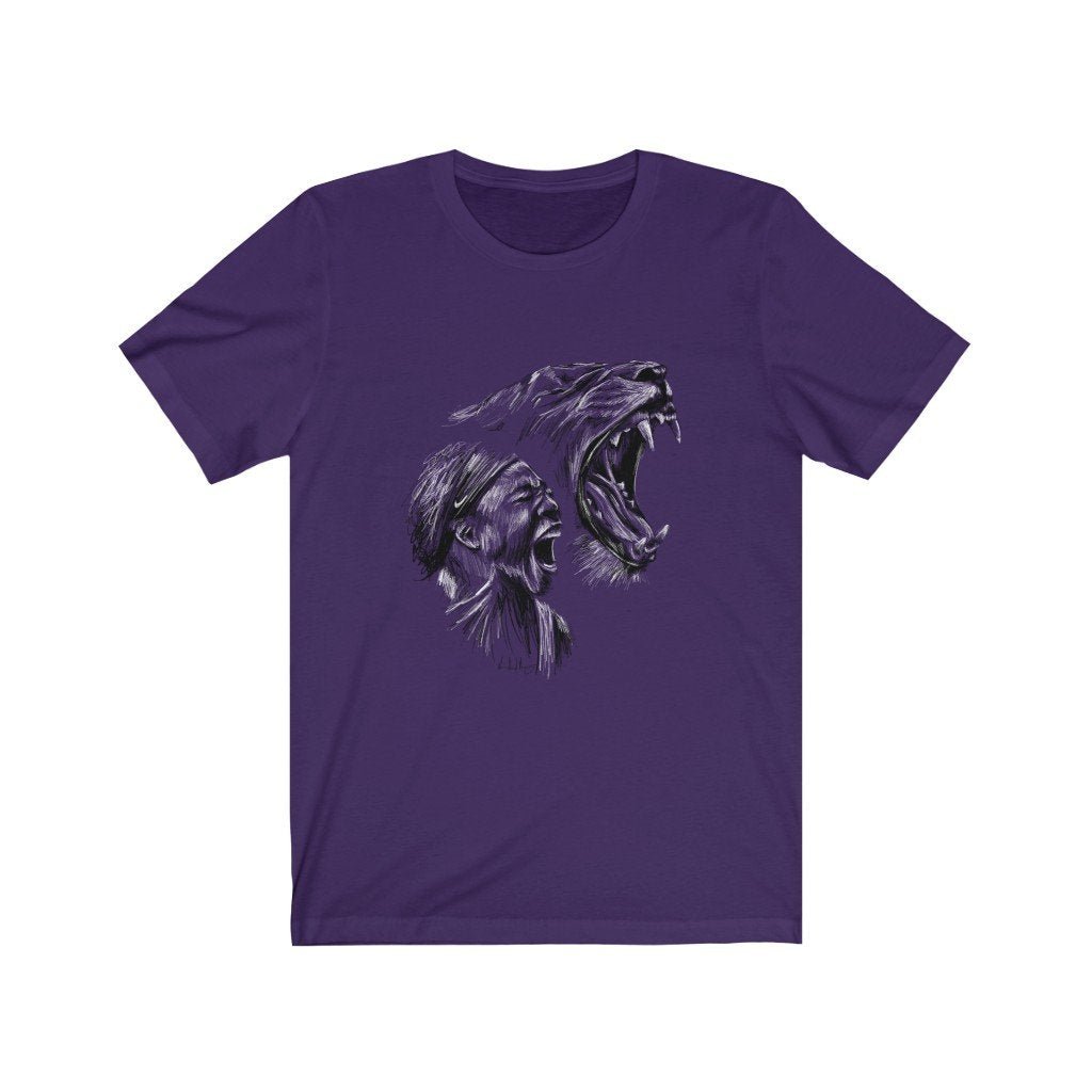 Serena Williams Shirt | Lion | Unisex T-Shirt - Serena Williams - Streetwear Art by AndrooArt