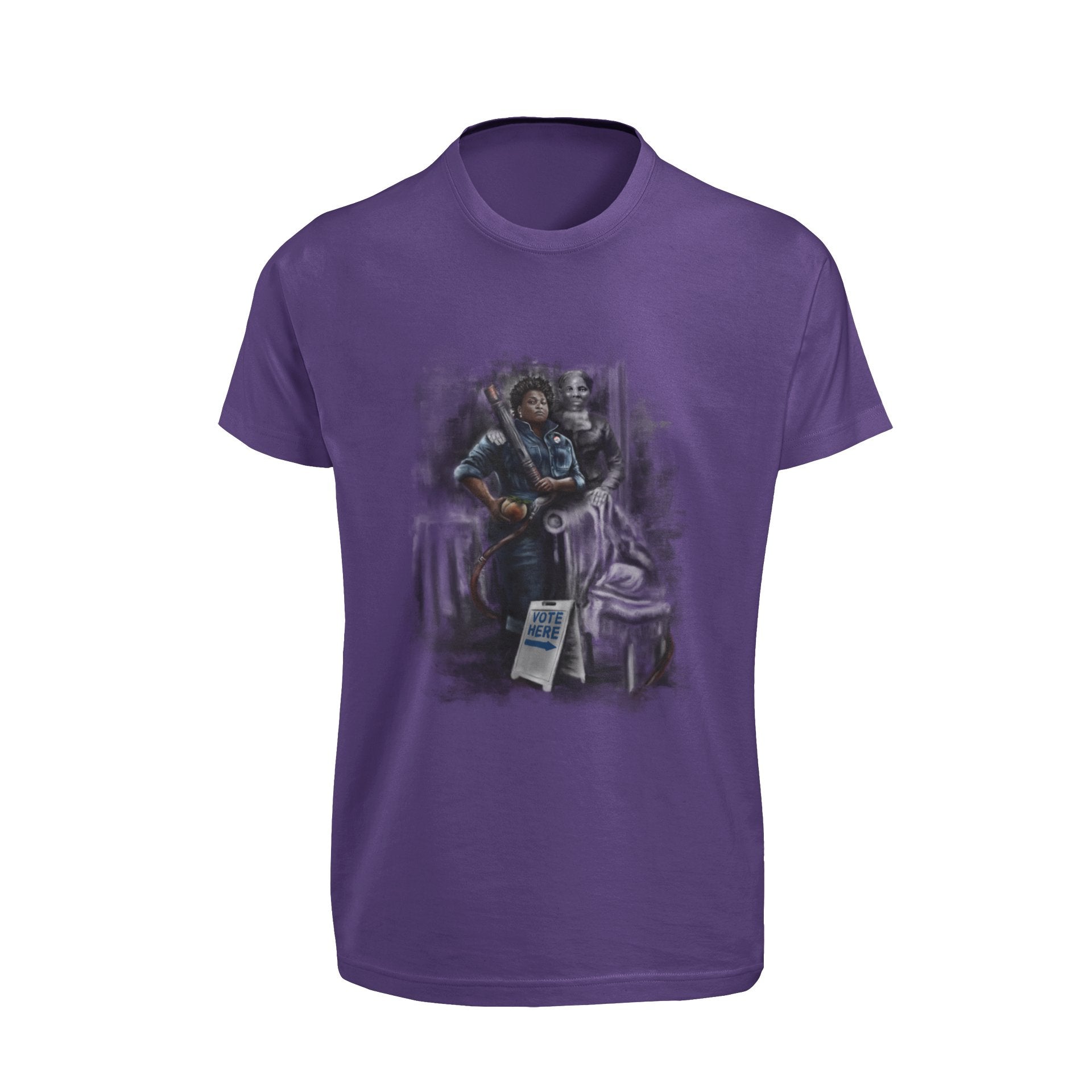 Stacey Abrams | Harriet Tubman | "Follow The Leader" | Unisex  T-Shirt - Streetwear Apparel - Streetwear Art by AndrooArt