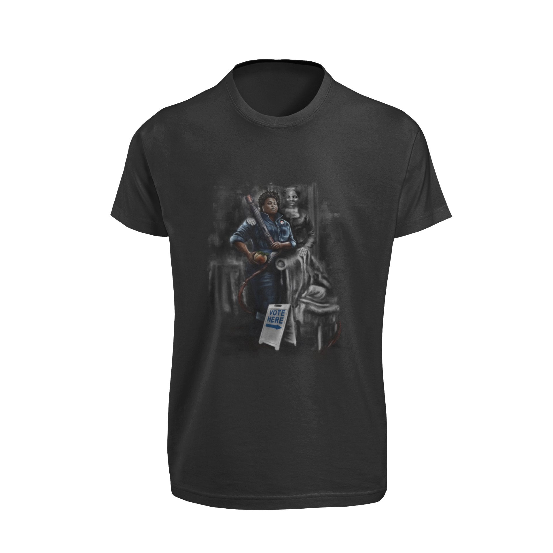 Stacey Abrams | Harriet Tubman | "Follow The Leader" | Unisex  T-Shirt - Streetwear Apparel - Streetwear Art by AndrooArt