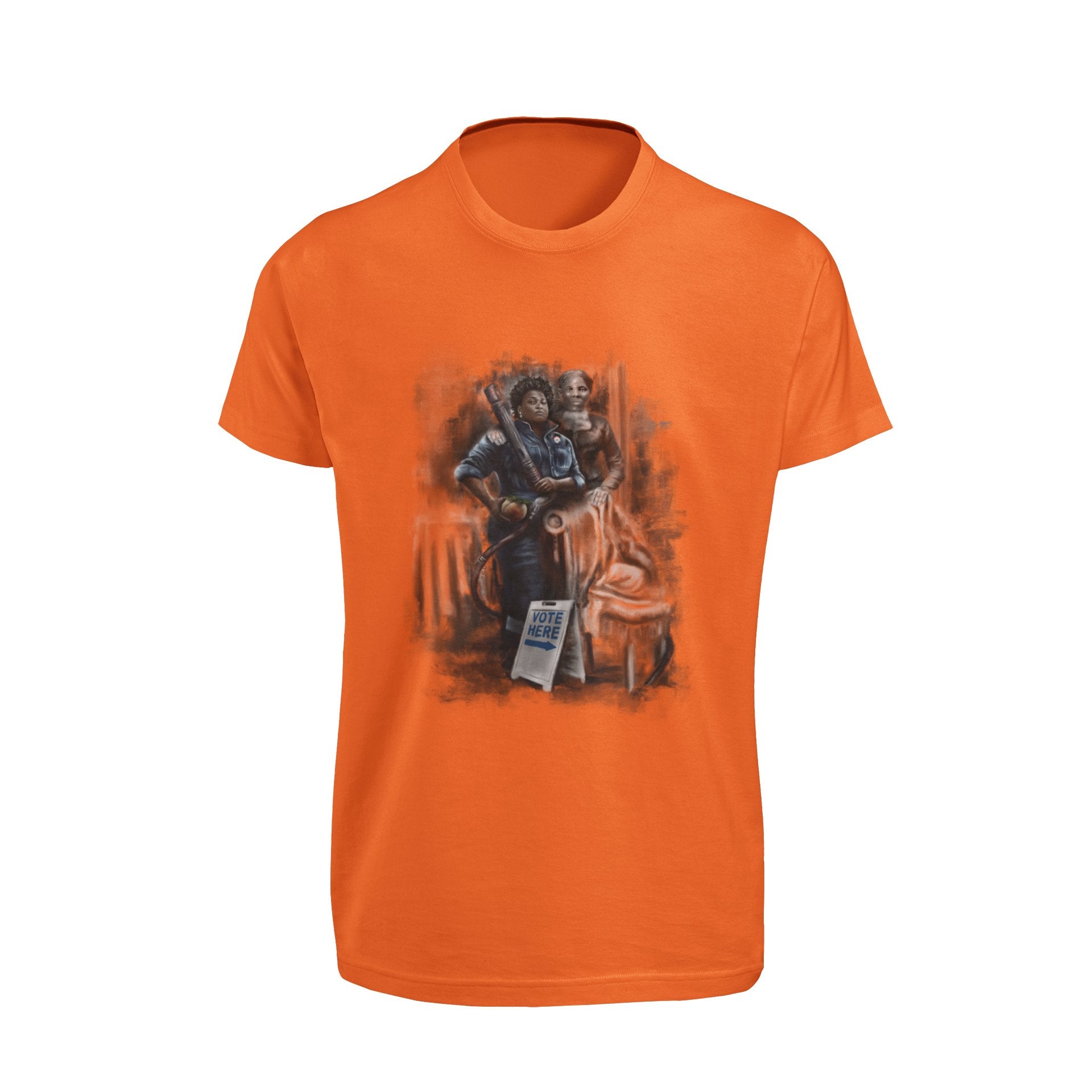 Stacey Abrams | Harriet Tubman | "Follow The Leader" | Unisex  T-Shirt - Streetwear Apparel - Streetwear Art by AndrooArt