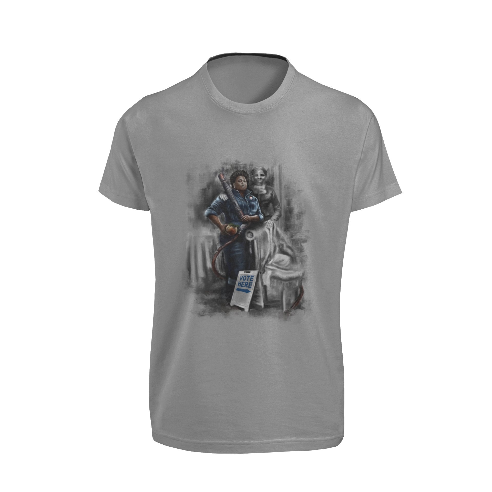 Stacey Abrams | Harriet Tubman | "Follow The Leader" | Unisex  T-Shirt - Streetwear Apparel - Streetwear Art by AndrooArt