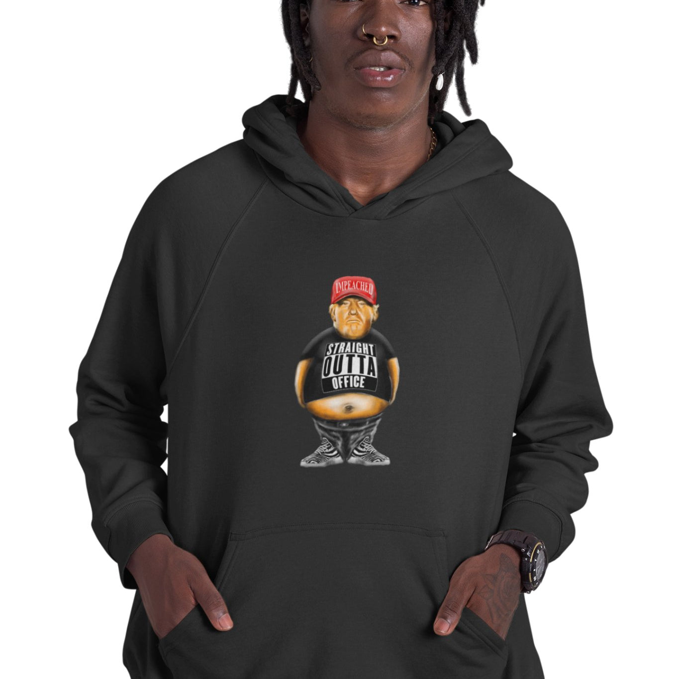 Straight Outta Office | Unisex Hoodie - Androo's Art
