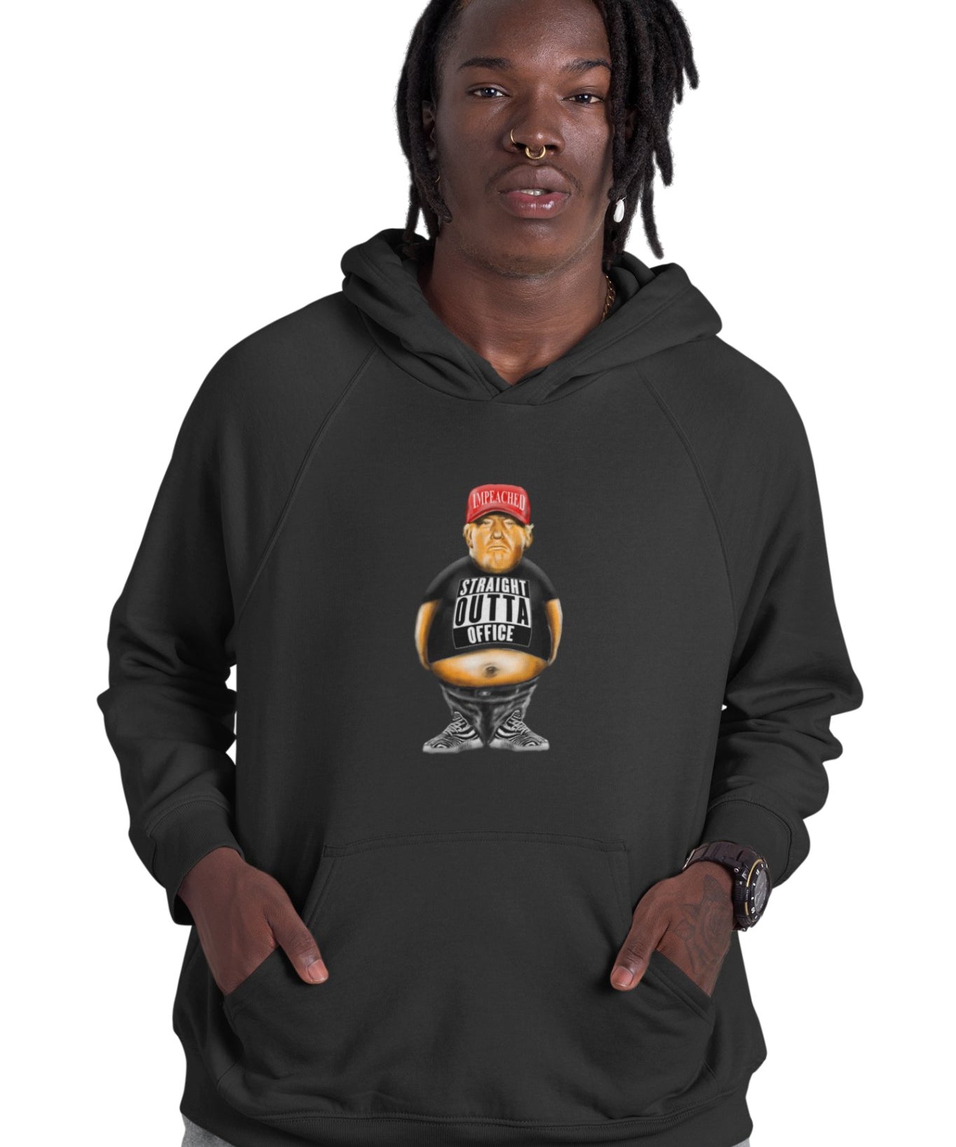 Straight Outta Office | Unisex Hoodie - Androo's Art