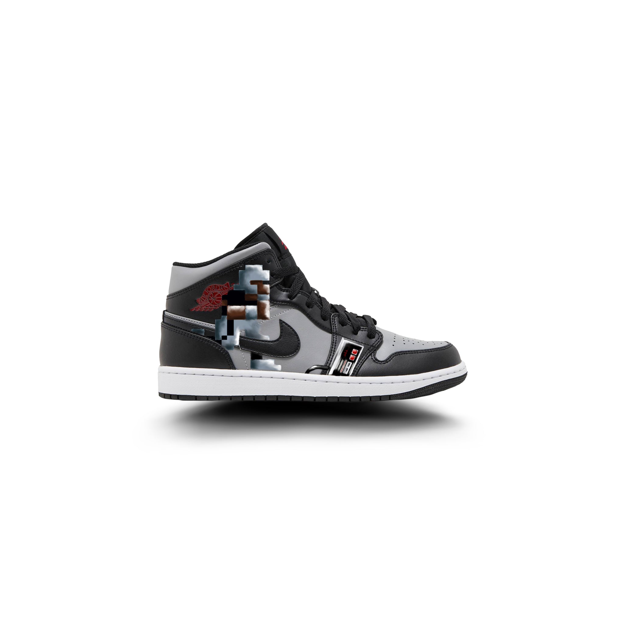 Tecmo Bo | Nike Air Jordan 1 Mid Shadow – Androo's Art